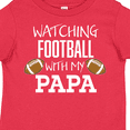thumbnail image 4 of Inktastic Watching Football with My Papa Boys or Girls Toddler T-Shirt, 4 of 5