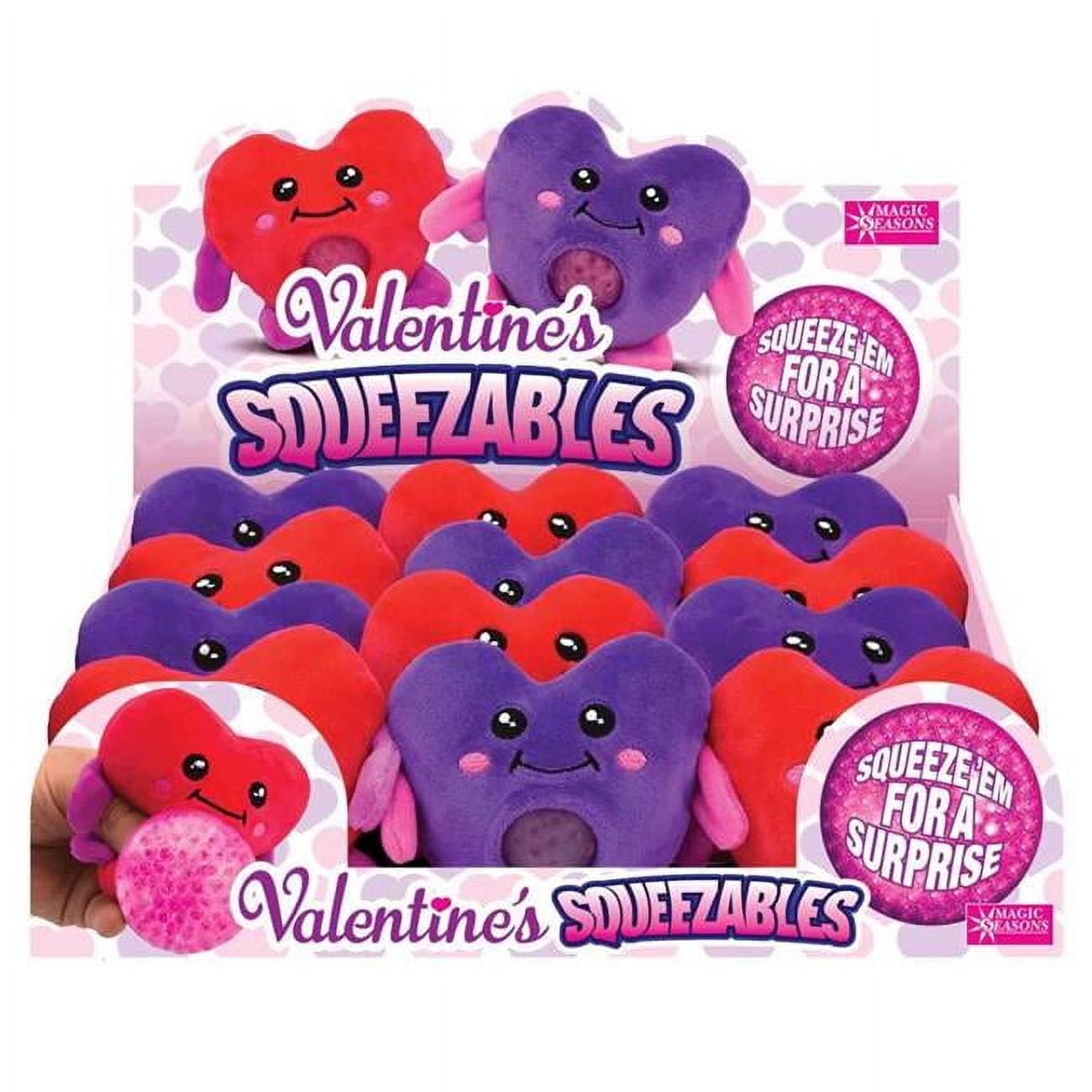Shawshank LEDz 9089059 Valentines Squeezable Sponge, Assorted