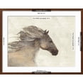 thumbnail image 5 of Art.com Into the Wind Ivory Reversed Art Print by Albena Hristova, Brown Frame Wall Art, 29" x 23", 5 of 5