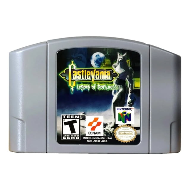 Castlevania Legacy Of Darkness N64 Estandar Fisico Nuevo