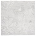 thumbnail image 2 of Safavieh Jardin Yazmin Floral Area Rug, Light Gray/Ivory, 6' x 6' Square, 2 of 11