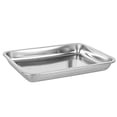 thumbnail image 3 of Baking Sheet for Toaster Oven, Cookie Sheet Pan – Small Stainless Tray, Dishwasher Safe Oven Pan, 3 of 5