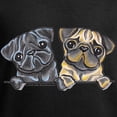 thumbnail image 3 of CafePress - Pug Pals Sweatshirt - Classic Crew Neck Sweatshirt, 3 of 5