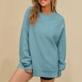 BZGTZT Womens Crewneck Batwing Long Sleeve Sweaters Fall 2025 Oversized
