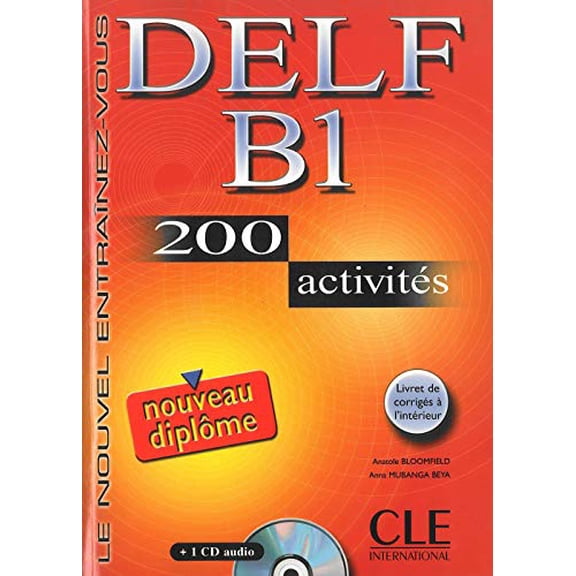 Pre-Owned Nouveau delf b1 + cd audio - 200 activites - + livret de corriges (Paperback) 2090352302 9782090352306