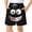 Black, variant on Boys' Angry Face Print Swim Trunks, Quick-Dry Elastic Waist Board Shorts with Pockets for Kids, 3-12 Years Red 10-11 Years