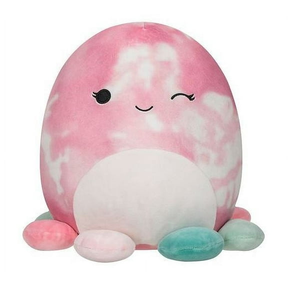Squishmallow 14" Oshun Octopus Pink Tie Dye 