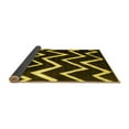 thumbnail image 2 of Ahgly Company Indoor Square Abstract Yellow Contemporary Area Rugs, 8' Square, 2 of 4