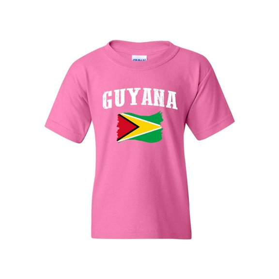 NIB - Big Girls T-Shirts and Tank Tops - Guyana Flag