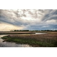 thumbnail image 2 of Head, Danny 24x17 White Modern Wood Framed Museum Art Print Titled - Low Country Sunset II, 2 of 4