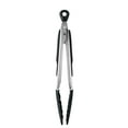 thumbnail image 1 of Pinzas OXO Good Grips con cabezales de silicona de 23 cm, color negro, 1 of 8
