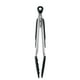 thumbnail image 1 of Pinzas OXO Good Grips con cabezales de silicona de 23 cm, color negro, 1 of 8