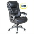 thumbnail image 2 of Scranton & Co Contemporary Executive Office Chair in Bliss Black, 2 of 17