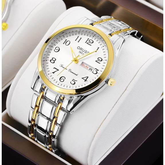 Men's Simple Digital Watch for Elderly and Students, Large Display Watch, Stylish and Personalized Waterproof Quartz Men's Watch, Fashionable Wristwatch