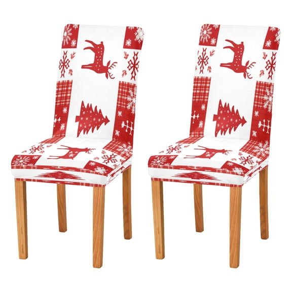 BZSMCE Chairs Slipcovers Dining Chair Covers Deer Pattern Creative Pattern