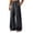 Black, variant on Wide Leg Mens Pants With Elastic Waistband Athletic Fall Workout Baggy Fit Sweatpants with Pockets Tie Dye Drawstring Quick Dry Pants