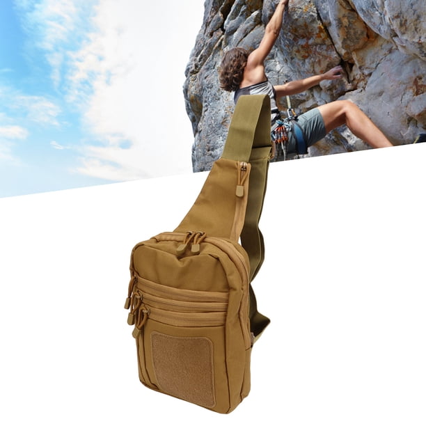 Bolso Militar En El Pecho, Cinturón Ajustable Unisex, Mochila