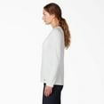 thumbnail image 3 of Dickies Women's Cooling Long Sleeve Pocket T-Shirt, Whiter, S, 3 of 5