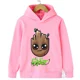 thumbnail image 3 of Sudadera con capucha Kawaii Groot, ropa para niños, ropa para niñas, ropa de moda para bebés, sudadera deportiva cálida de otoño, tops para niños, 3 of 5