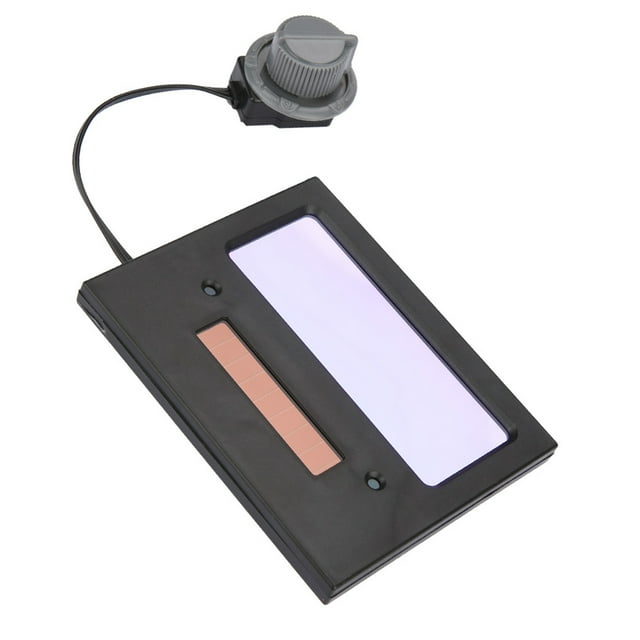 Auto Solar Oscurecimento Soldados Casco Lente Gafas Másacara Escudo Automatizacia Filtro, Solar Auto Oscurecimiento Soldura Lente Filtro Con Función de Carga Solar,