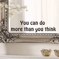 thumbnail image 2 of You Can Do More Than You Think Mirror Decal, 2 of 5