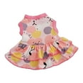 thumbnail image 1 of Dog Dress Fruit Pattern Printing Two-legged Cotton Ruffle Hem Pet Princess Skirt for Summer, 1 of 8