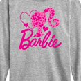 thumbnail image 3 of Barbie - Barbie Logo Hearts - Toddler And Youth Long Sleeve Graphic T-Shirt, 3 of 5