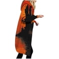 thumbnail image 2 of LOVZFMLL Vestes pour Femmes Imprimé Halloween Sweat à Capuche Ample à Manches Longues, 2 of 5