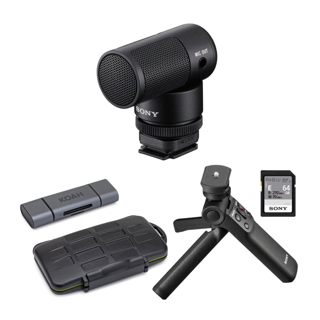 Kit de accesorios Sony ACCVC1 Vlogger con lector de tarjetas de memoria