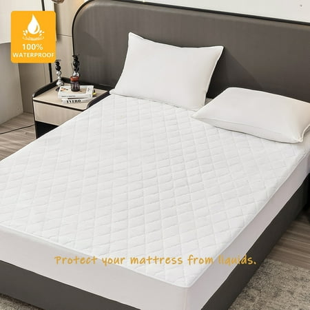 Mainstays Waterproof Mattress Pad, Full 54 in x 75 in