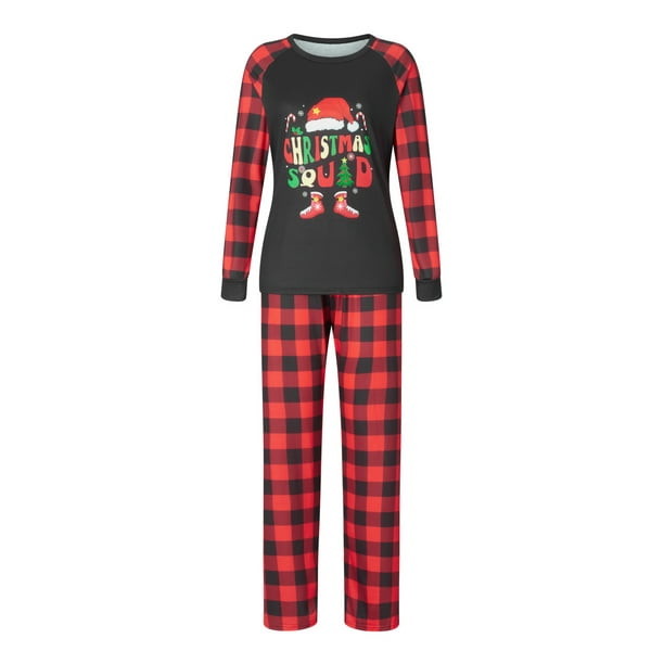 Walmart christmas pajamas plus size hotsell