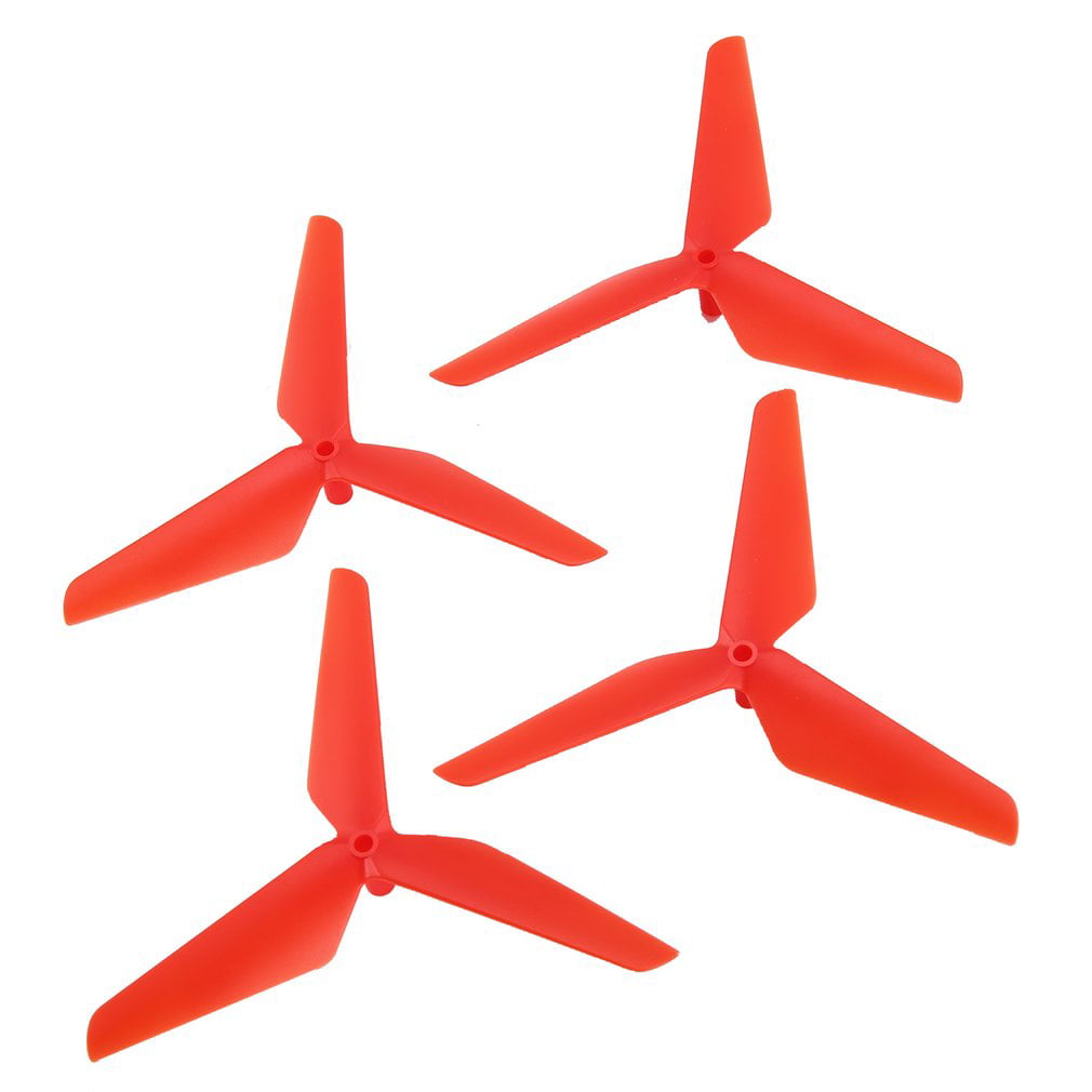 2 Pairs CW//CCW Propeller Props Blade for Syma X5C RC Drone Quadcopter Aircraft UAV Spare Parts Accessories Component