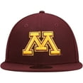 thumbnail image 2 of Men's New Era Maroon Minnesota Golden Gophers Logo Basic 59FIFTY Fitted Hat, 2 of 5