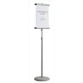 thumbnail image 1 of MasterVision SIG03030303 73 x 12 Pouces Réglable Clip Signe Stand&44; Gris Stand, 1 of 1