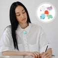 thumbnail image 4 of Miangastore Broche Épingle Émail Multi Couleur Alliage 5 Pcs, 4 of 9