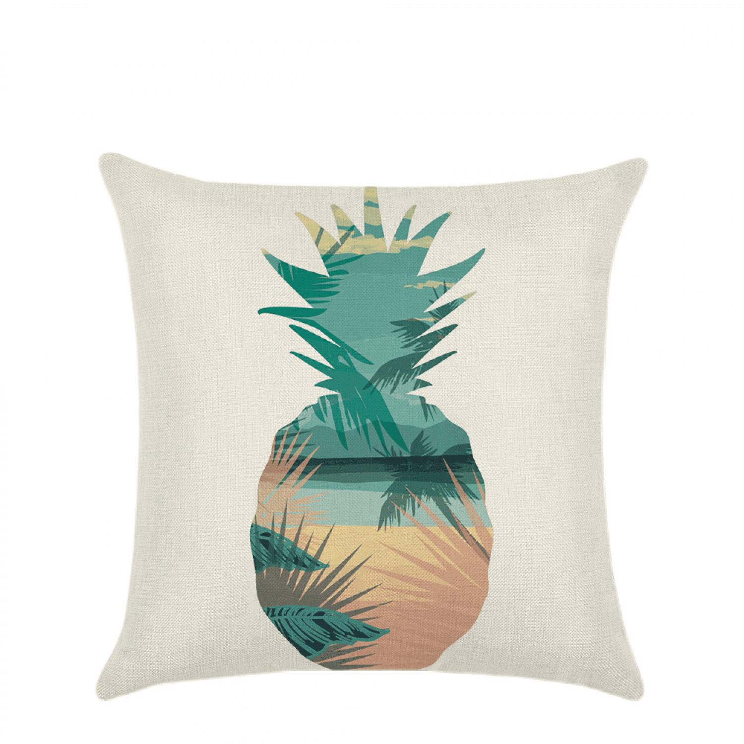 Summer Pillow Covers Beach Theme Decorative Throw Pillow Covers for