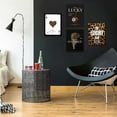 thumbnail image 4 of Trendy Leopard Prints Canvas Wall Art Cheetah Aesthetic Pictures Funky Preppy Lucky 8 Ball Posters Eclectic Ace Painting Wall Decor for Girls Room Apartment Dorm Unframed, 4 of 6
