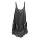 thumbnail image 3 of WILLBEST Vestidos De Lino Para Mujer, Vestido Informal De Manga Corta Con Cuello Redondo, Vestido Holgado De Verano Con Malla Hueca Para Uso Doméstico Y Al Aire Libre., 3 of 3