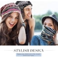 thumbnail image 4 of PHOGARY 5pcs/set Women's Slouchy Beanie Chemo Hat Stretch Cancer Head Wraps Sleep Head Scarf for Cancer Patient, 4 of 6