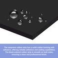 thumbnail image 3 of Uxcell Adhesive Neoprene Rubber Strips Sheet 10" Wide x 10" Long x 0.06" Thick for DIY Seal Pad Sound-Proofing Pack of 2, 3 of 7