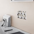 thumbnail image 6 of Dailycode Light Switch Plate Covers 2 Gang Wall Plate Plastics Outlet Covers for Kitchen Home Office Decor Cartoon Happy Penguins, 6 of 8