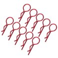 thumbnail image 1 of 10Pcs 10.5MM RC Voiture Métal RShape Corps Clips pour Télécommande Voiture Jouets 1 5 1 6 1 8 1 10, 1 of 8