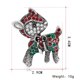 thumbnail image 4 of Yuarrent Decorado Árbol de Navidad Botas de Papá Noel Muñeco de nieve Campana Broche Bufanda Collar Solapa Broche de Navidad Regalo de niña Kits de decoración para fiestas No.38 Yuarrent JR0793-38, 4 of 6