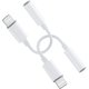 thumbnail image 2 of 【2 paquetes】Adaptador Jack de 3,5 mm certificado Lightning + MFi para iPhone Cable de audio AUX Divisor Compatible con iPhone 13/12/11/XS/XS Max/XR/Adecuado para todos los sistemas iOS brillar Electrónica, 2 of 5