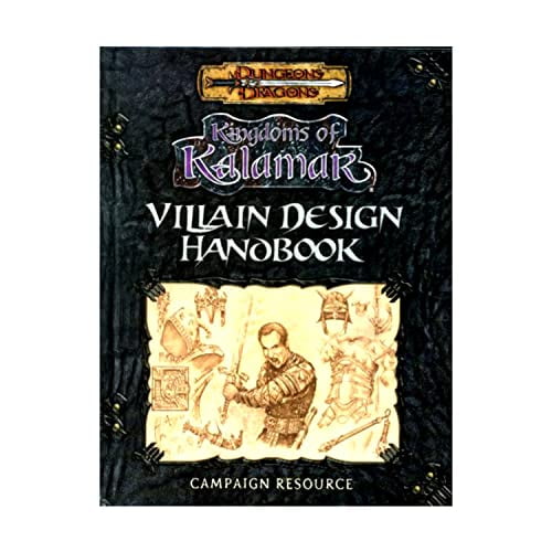 Pre-Owned Villain Design Handbook (Dungeons & Dragons: Kingdoms of Kalamar Supplement) (Hardcover) 1889182125 9781889182124