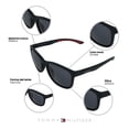 thumbnail image 4 of Lentes de Sol Tommy Hilfiger Hombre X67182 Outlook Marco de Plástico Color Negro con Filtro 100% UV, 4 of 5