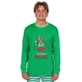 thumbnail image 5 of Looney Tunes Christmas Bugs Lola Tweety Taz Holiday Tight Fit Matching Family 2PC Pajama Set for Adults Kids Toddler, 5 of 6