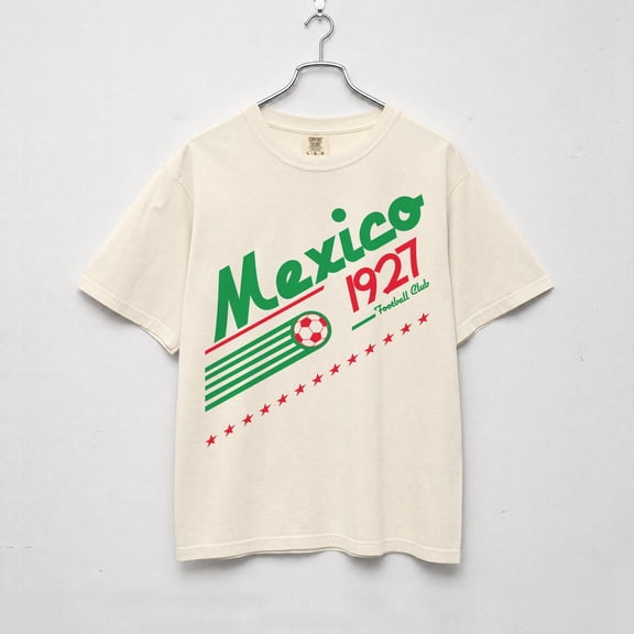 90's Mexico Football Shirt, Retro Mexican Soccer Graphic Tee