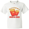 thumbnail image 3 of Inktastic My Love Language Is French Fries Youth T-Shirt, 3 of 5