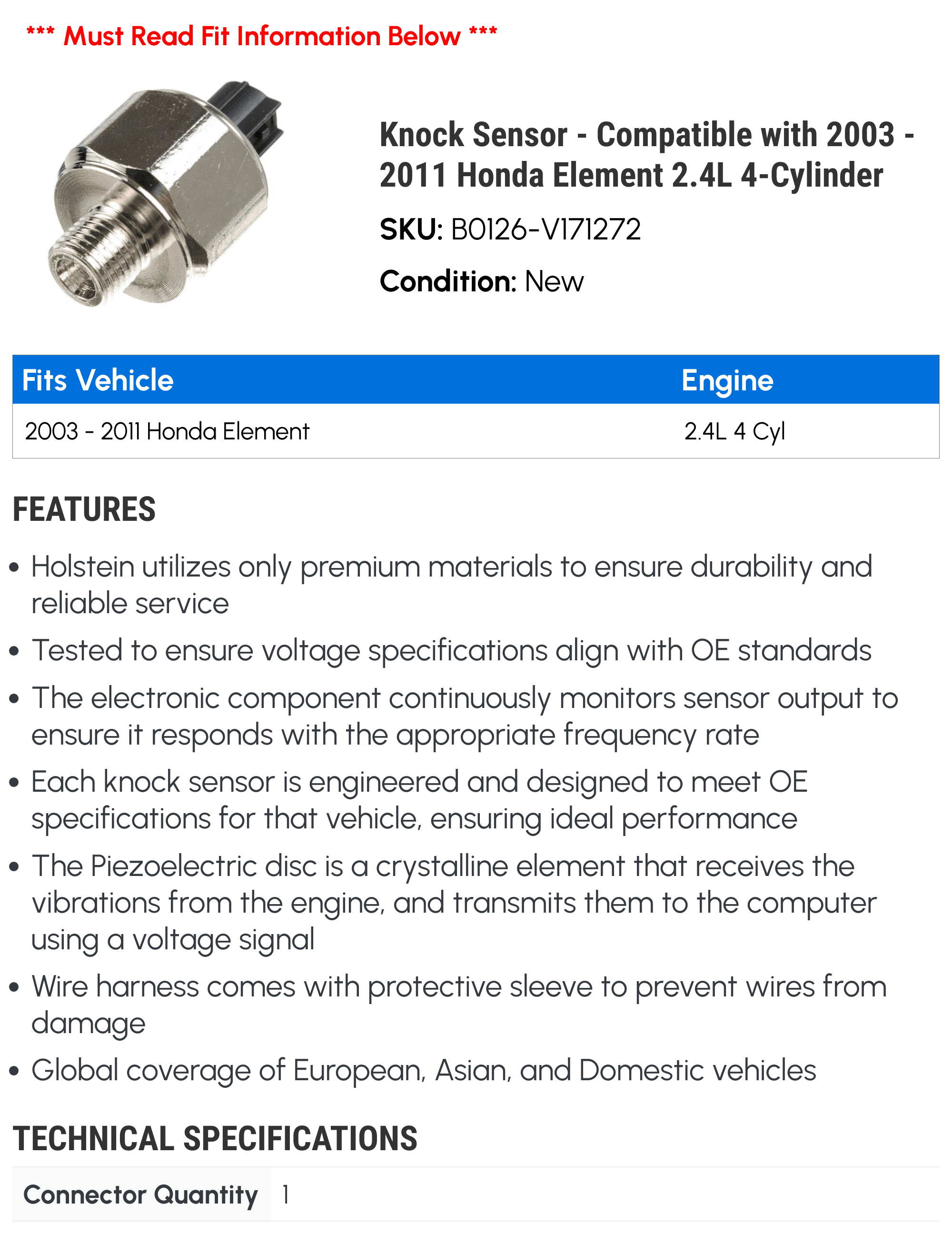 Honda Element Knock Sensor Discover Top 7 Videos And 80+ Images